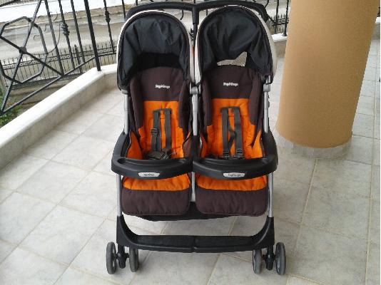 ΠΩΛΕΙΤΑΙ ΚΑΡΟΤΣΑΚΙ ΔΙΔΥΜΩΝ PEG PEREGO ΣΕ ΑΡΙΣΤΗ ΚΑΤΑΣΤΑΣΗ...